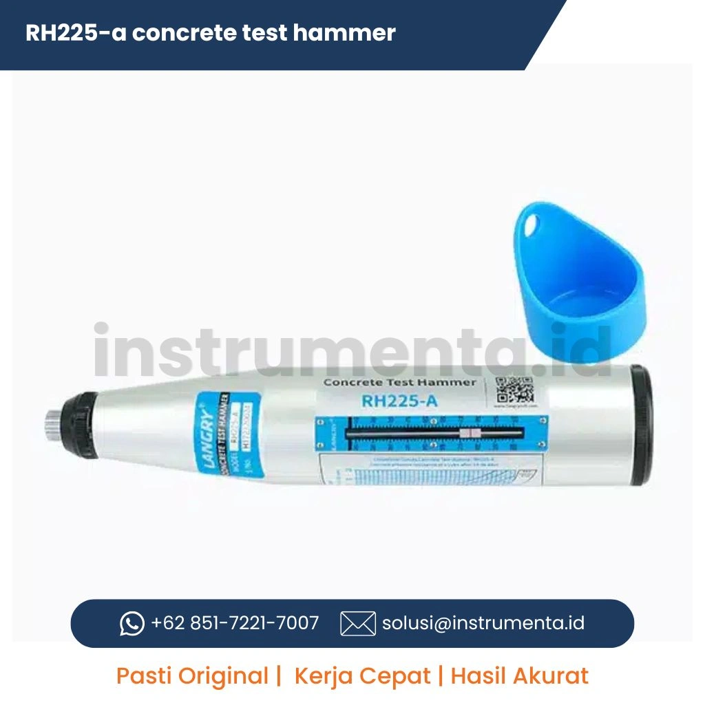 Jual Concrete Test Hammer LANGRY RH225-A Rebound Hammer Alat Uji Kuat Tekan Beton NDT
